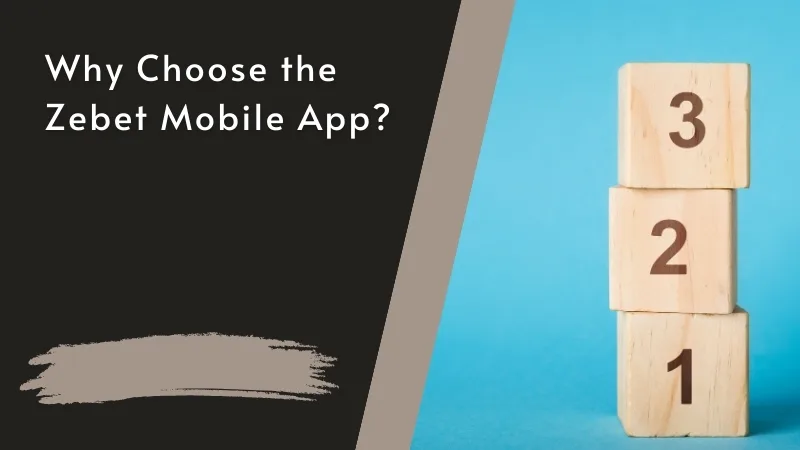 Why Choose the Zebet Mobile App?